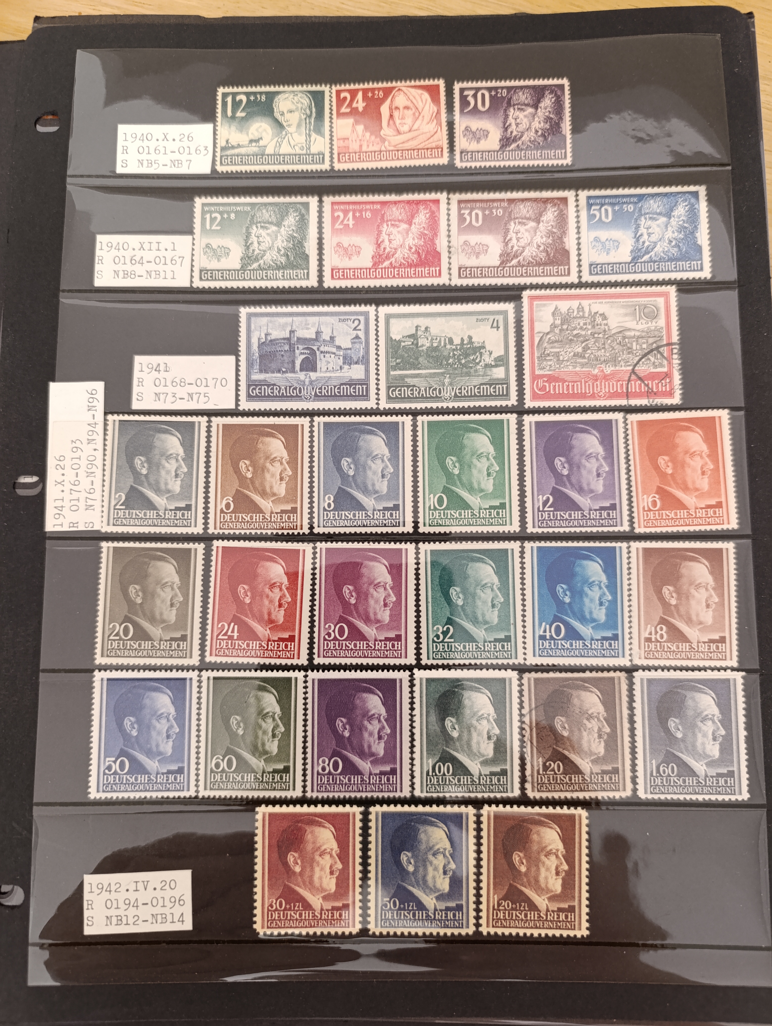 Generalgouvernement 1940–1942 — WHW и Hitler