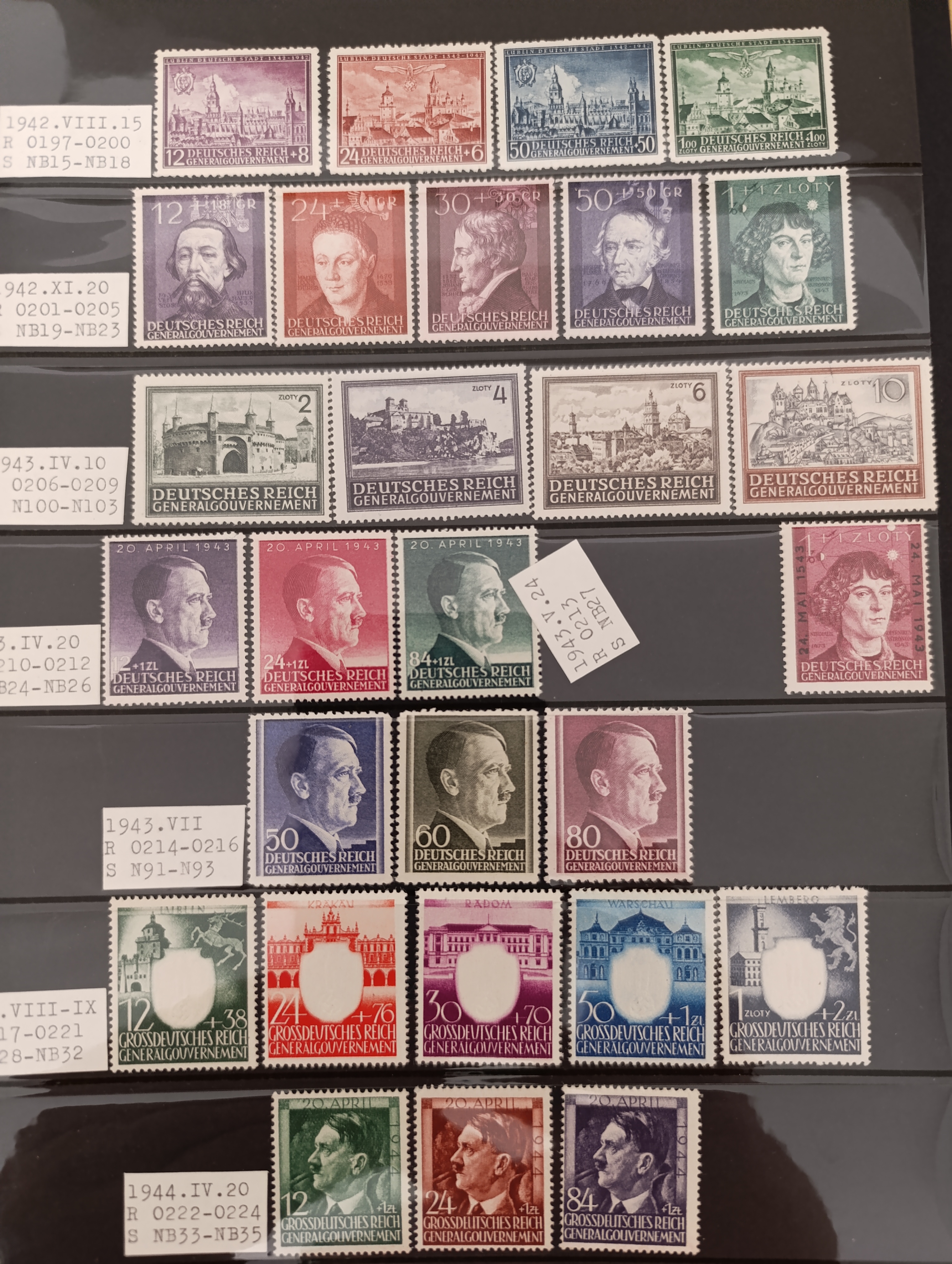 Generalgouvernement 1942–1944 — альбомный лист