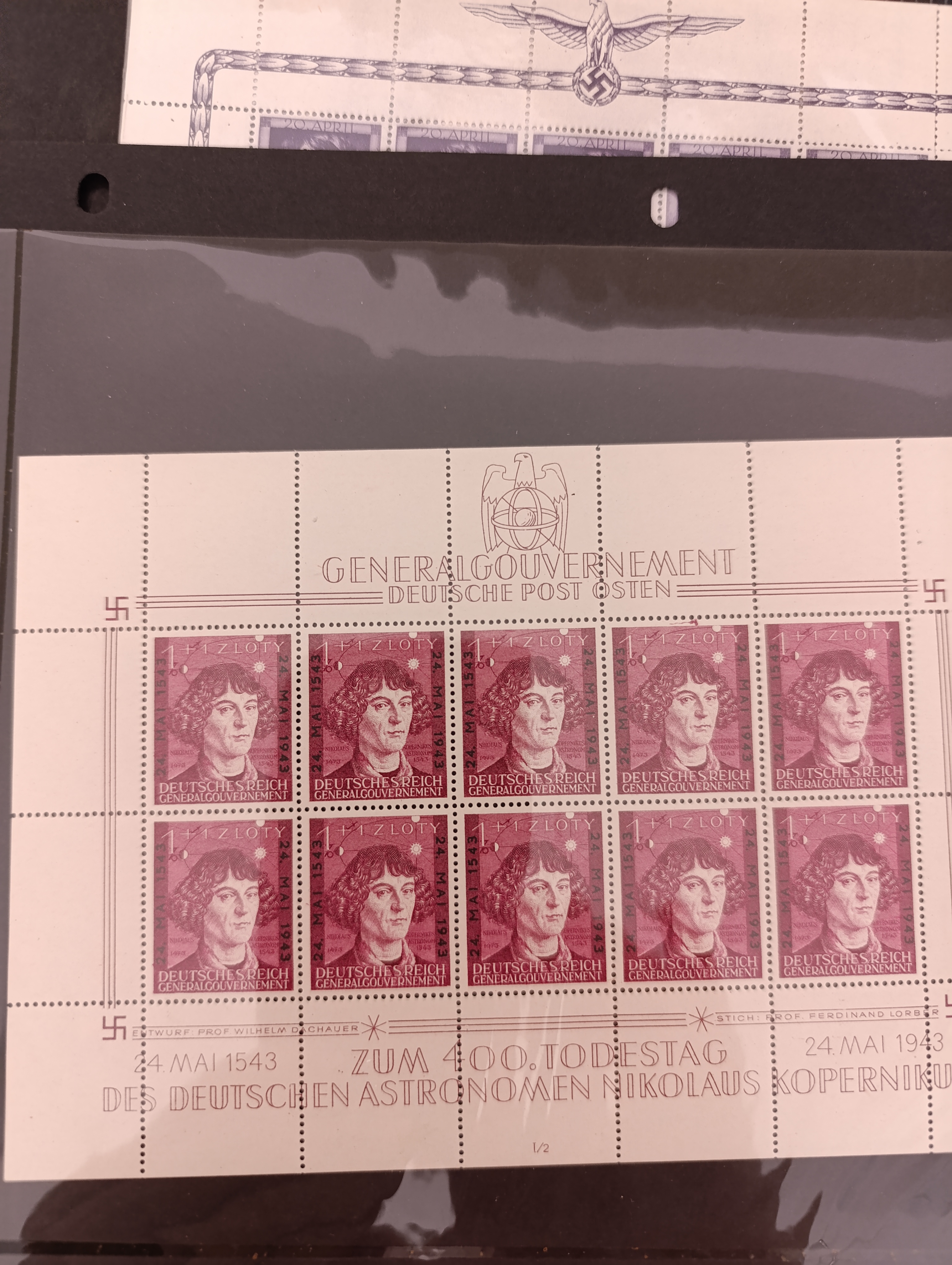 Generalgouvernement — Kleinbogen Copernicus 1943