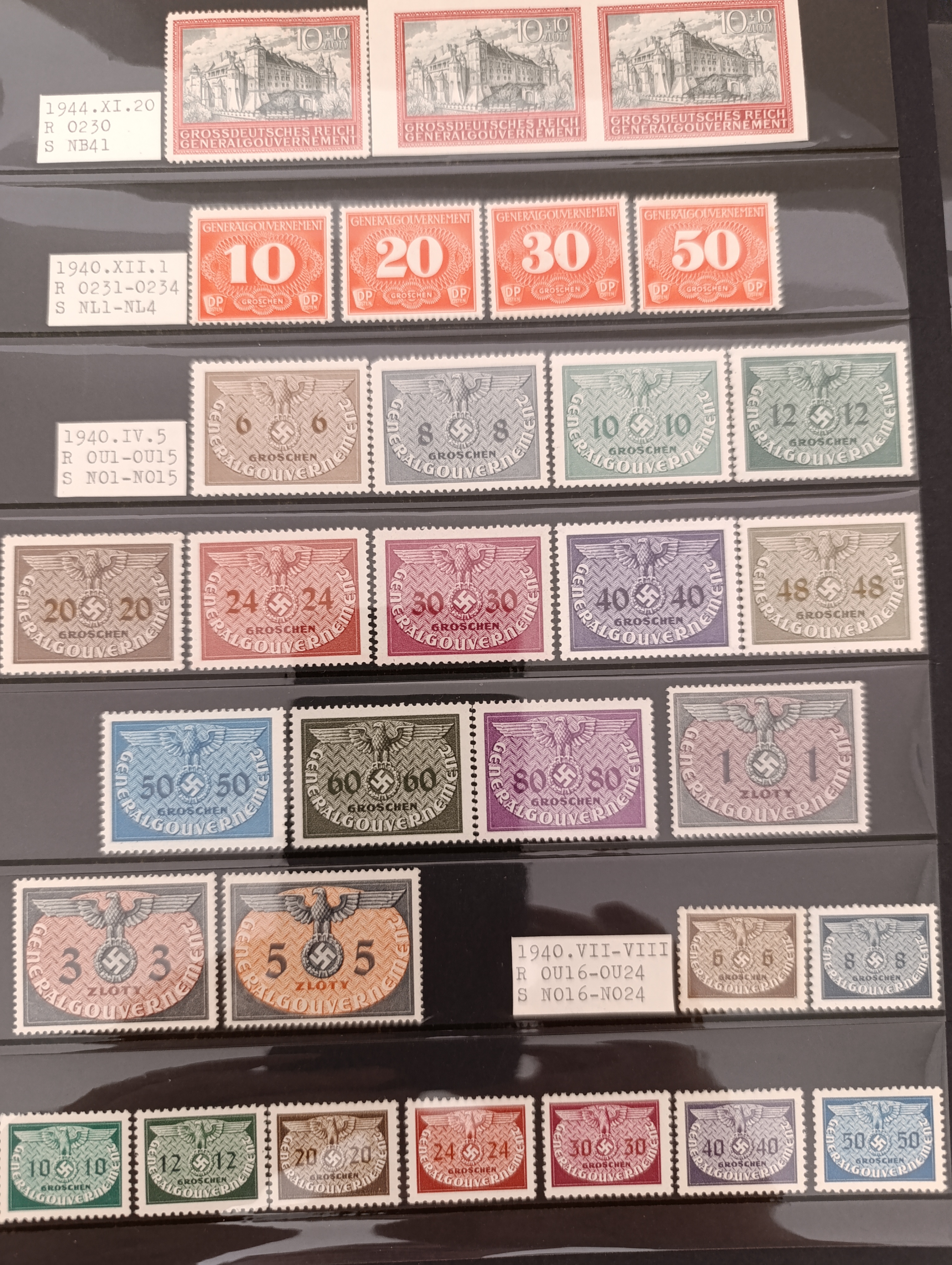 Generalgouvernement 1940–1944 — альбомный лист