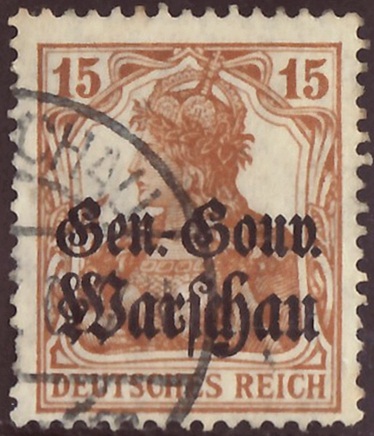 Познаń 1919 — переходный период и Gen.-Gouv. Warschau