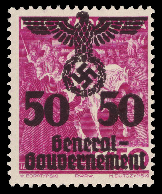 Generalgouvernement 1940 — альбомный лист
